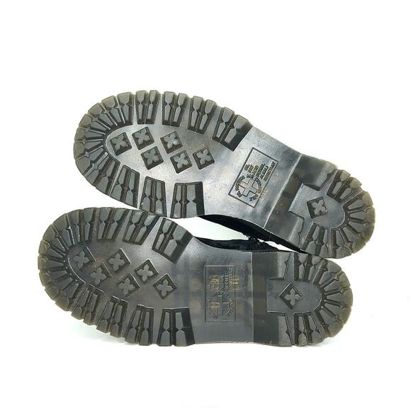 Dr Martens Jadon Ze You Velvet Platform Ankle Boots Women’s 5 Shoes - Picture 10 of 11